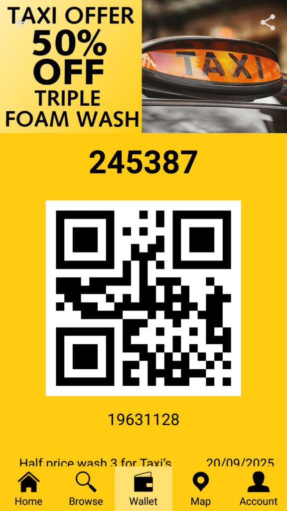 IMO car wash app