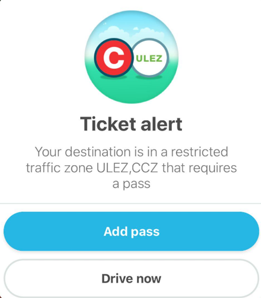 Waze CC zone