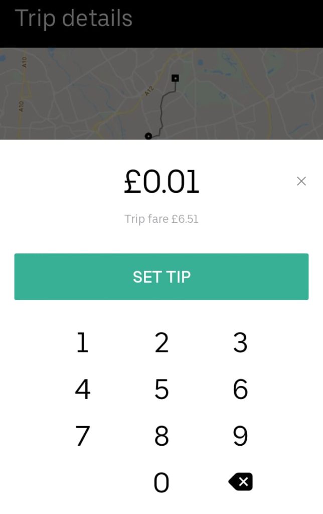 Tips Uber London
