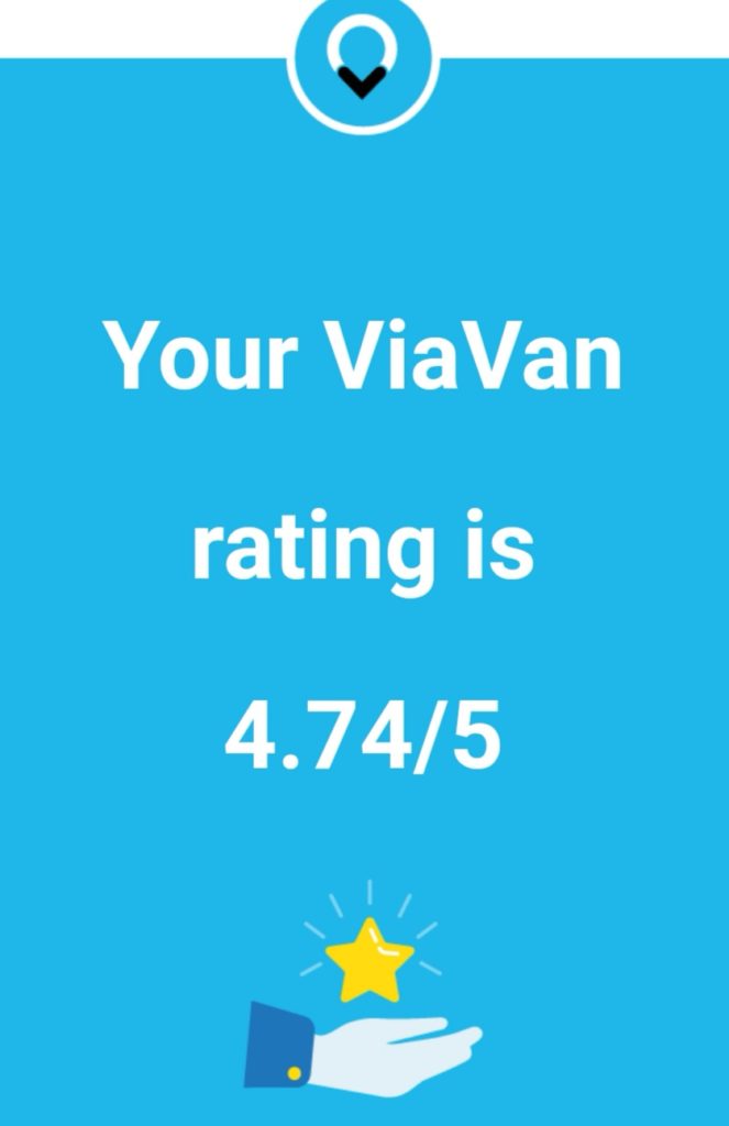 ViaVan ratings