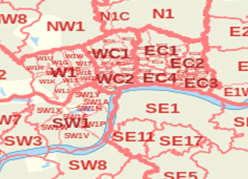 Postcode Map Of London Congestion Zone Uber Destinations, A Game Changer – Driver App London