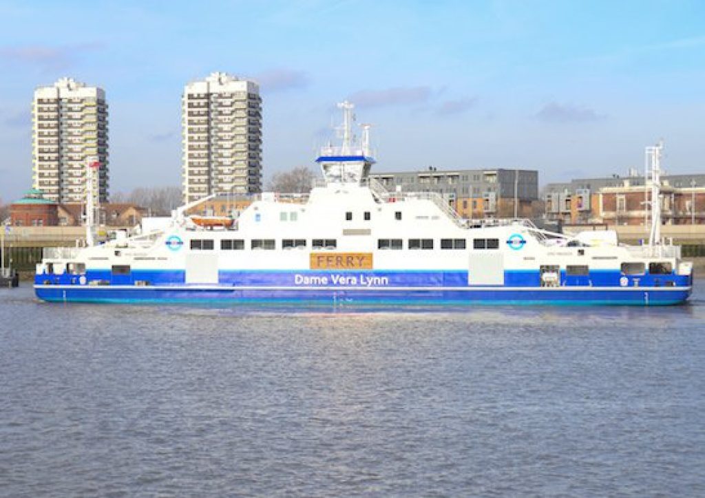 Woolwich ferry shortcut