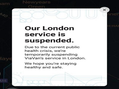 ViaVan ceases operations in London