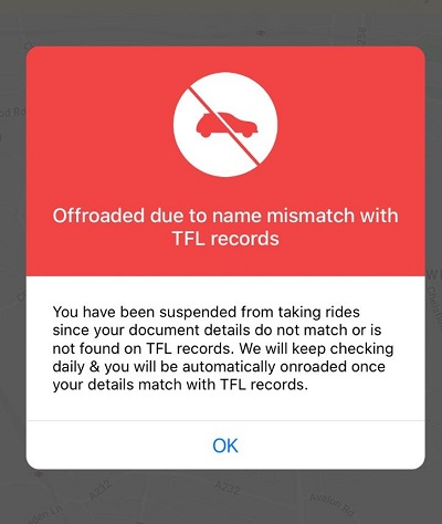 Ola TfL Licence