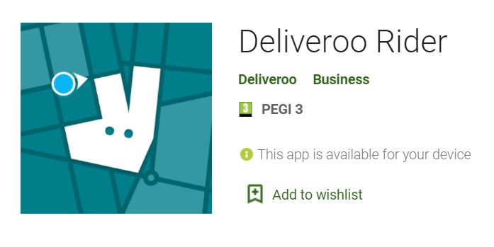 Deliveroo Driver App