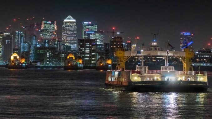 Woolwich ferry, a shortcut forgotten